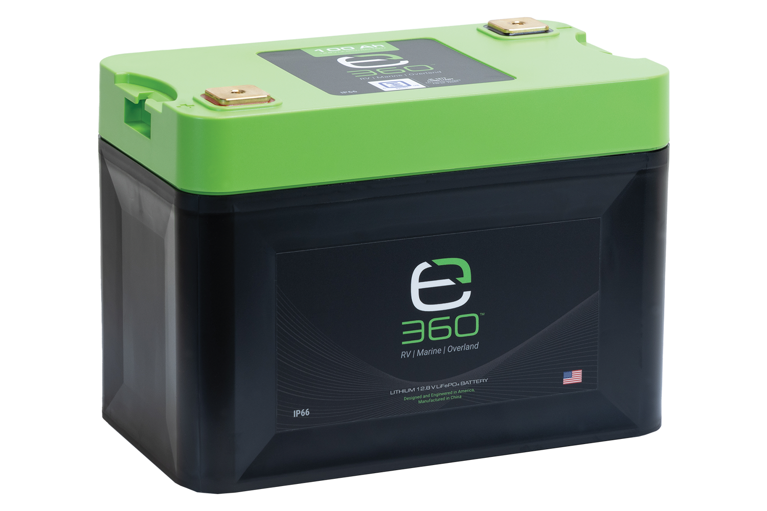 Batterie WATTSTUNDE Lithium 100Ah LiFePO4 LIX100D-LT (DIN) avec