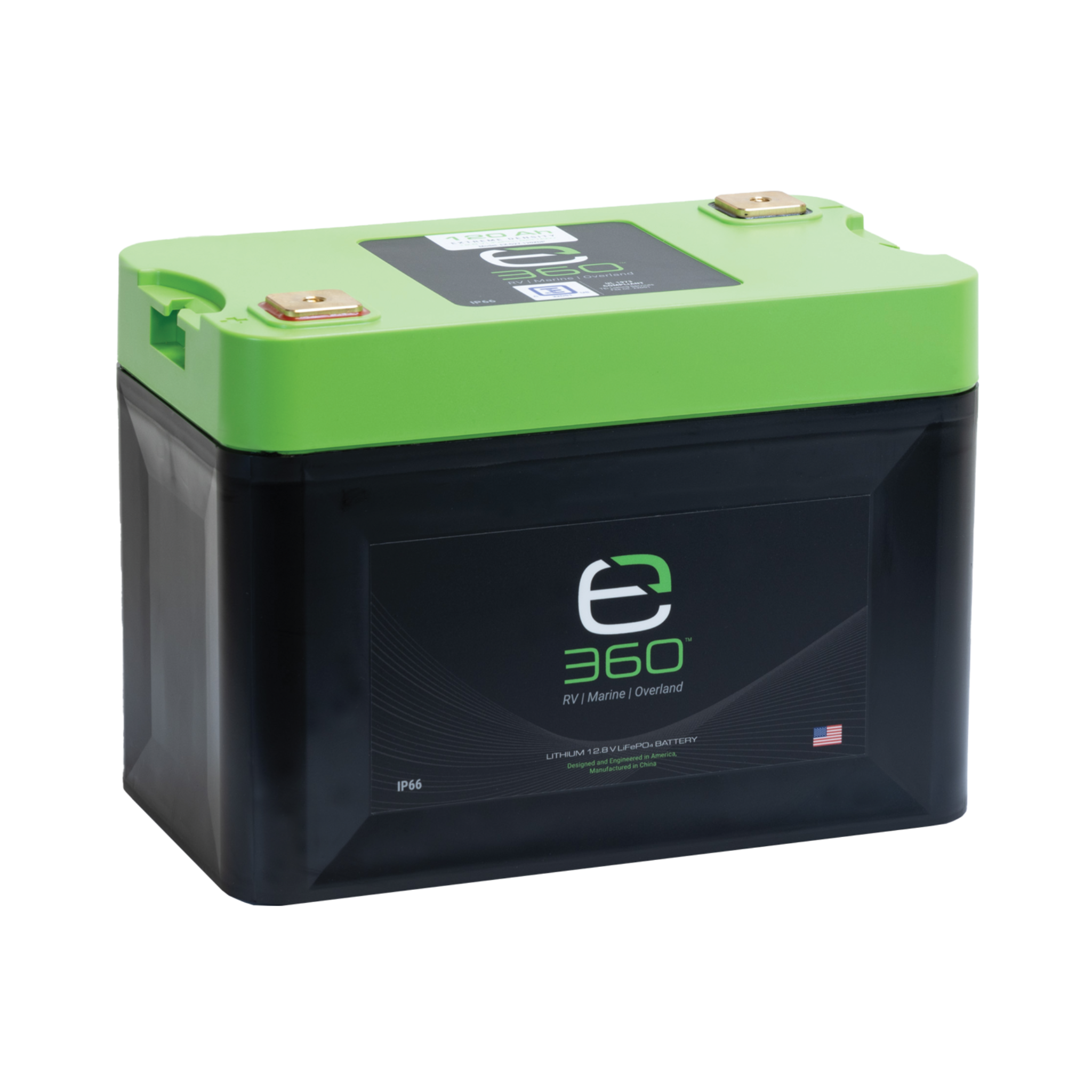 12V 120Ah LiFePO4 Lithium Battery – Group 27 – Expion360 12V 120Ah LiFePO4 Lithium Battery – Group 27 – Expion360