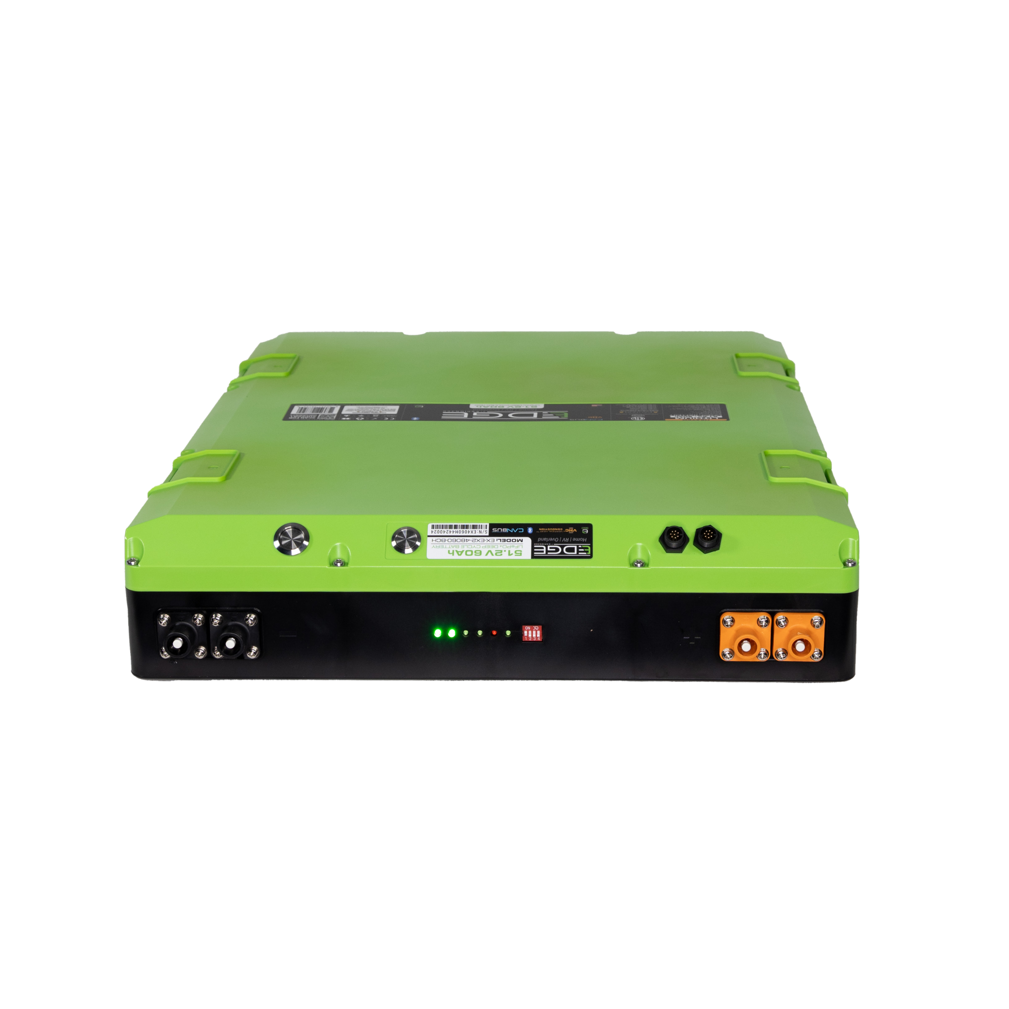 48V 60Ah LiFePO4 Lithium Battery – EX2 Edge, Bluetooth & Heated
