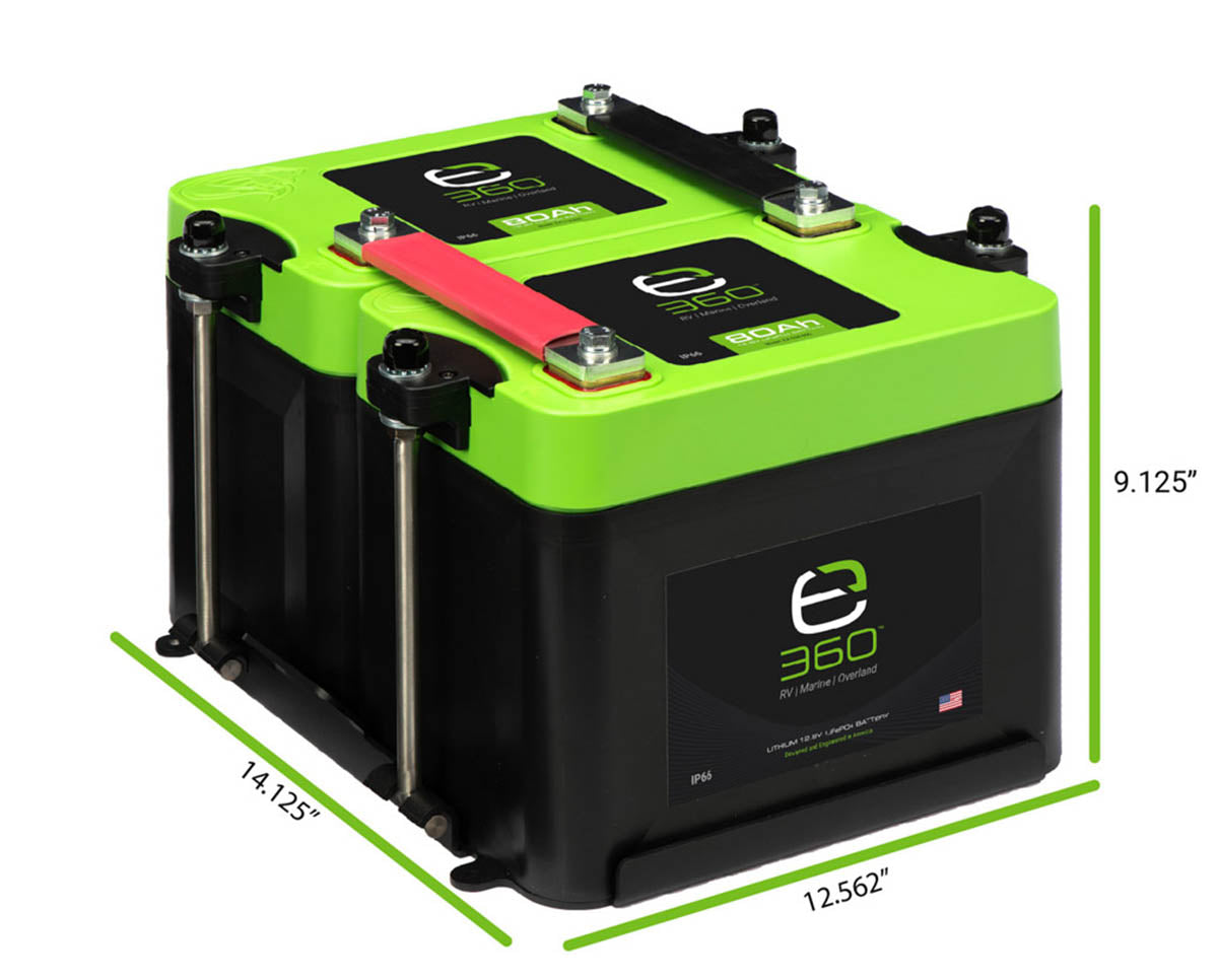 Dual Mounting Kit for Group 24 Batteries