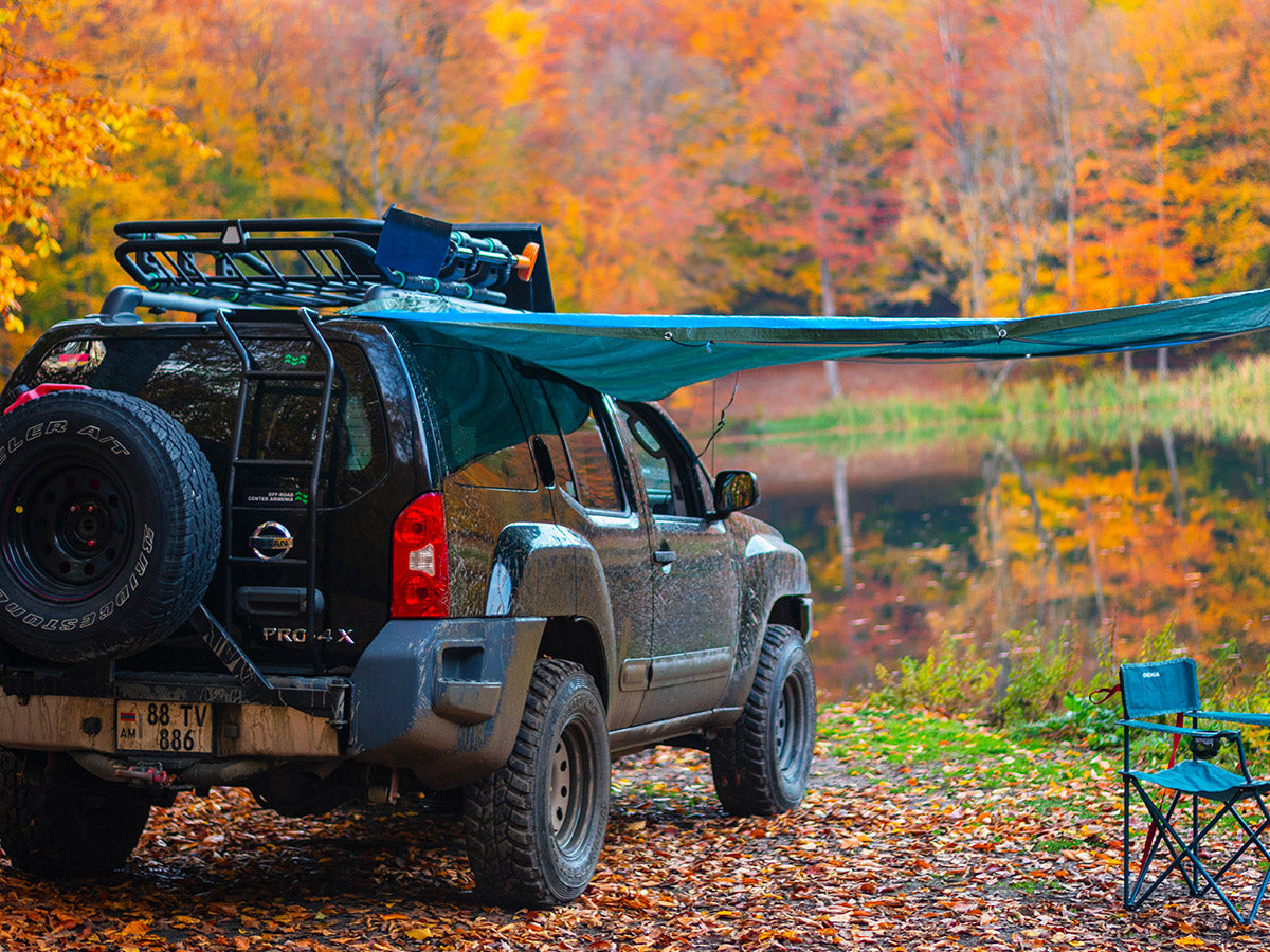 overland vehicle in fall, lithium battery protection