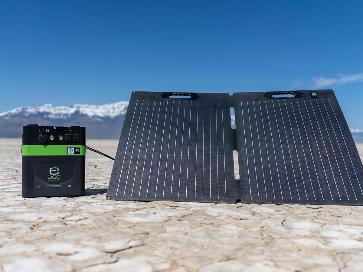 solar battery charging