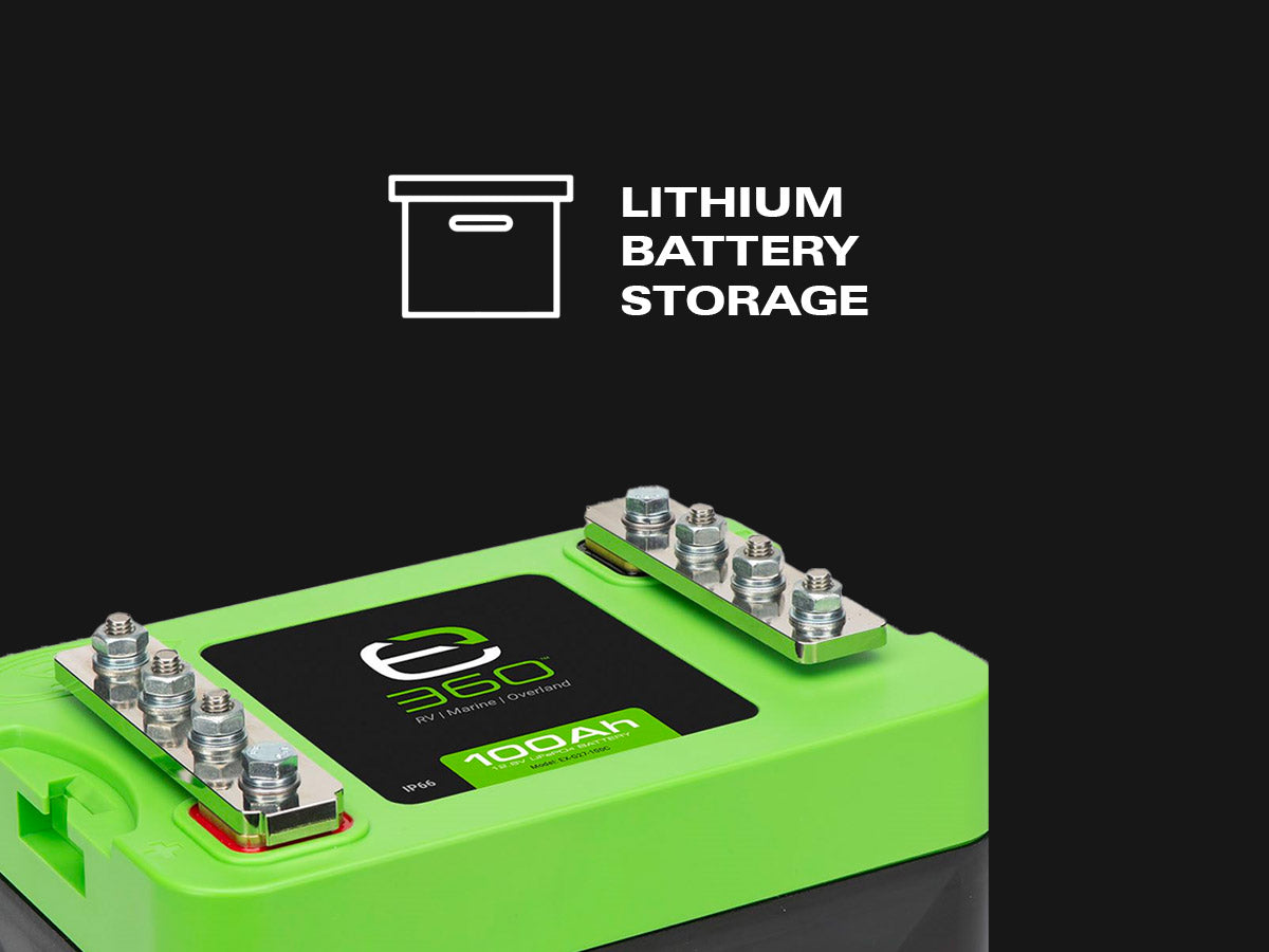 E360 lithium battery storage
