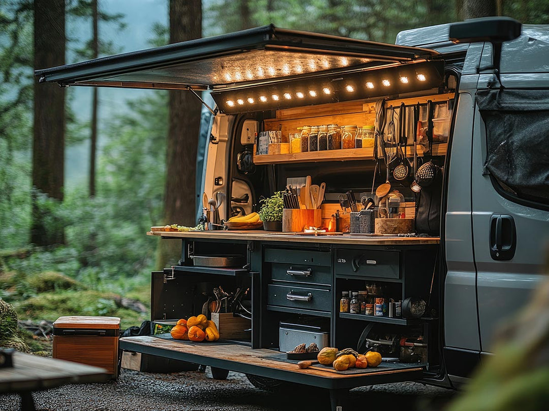 off-grid cooking with E360