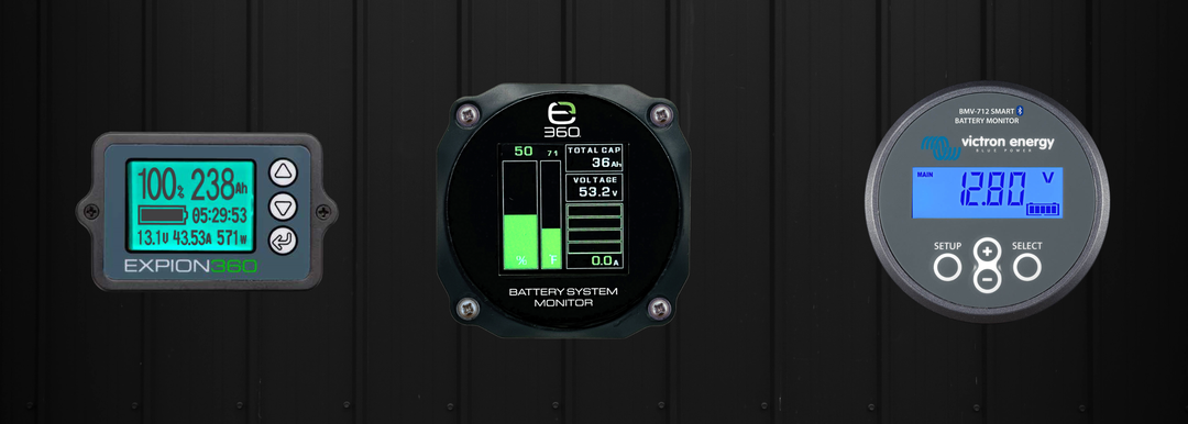 LiFePO4 Lithium Battery System Monitors