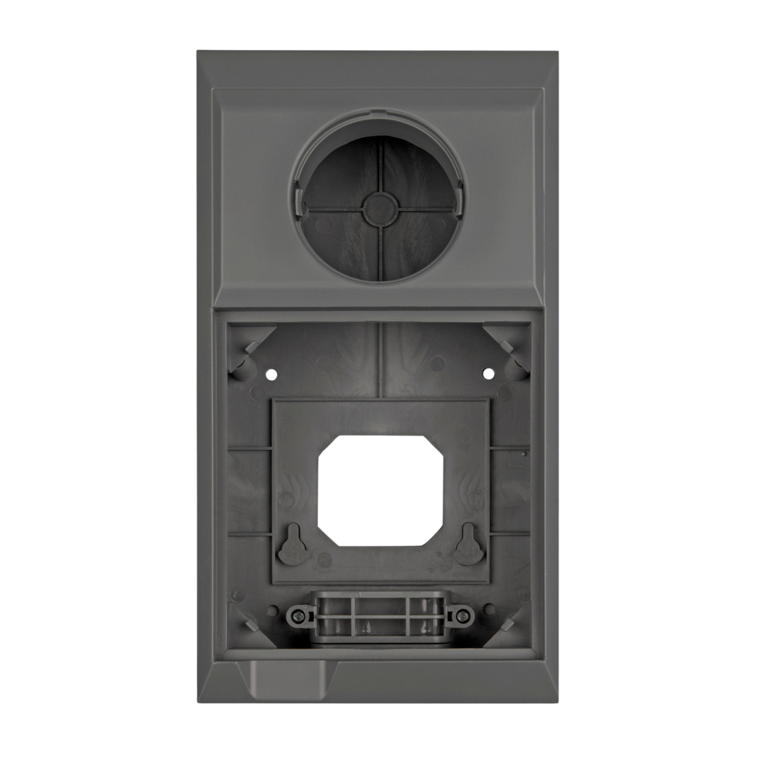 Wall mounted enclosure for Color Control GX and BMV or MPPT