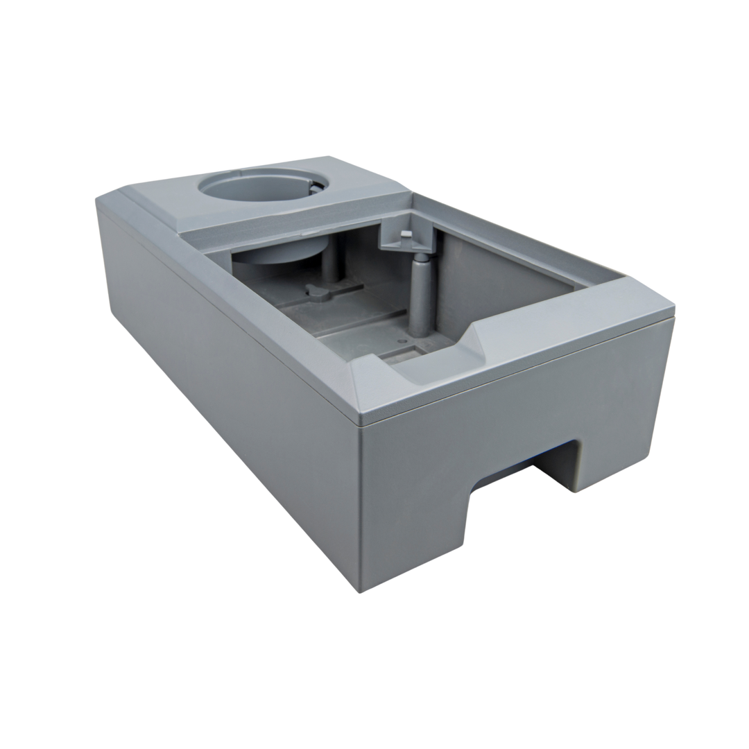 Wall mounted enclosure for Color Control GX and BMV or MPPT