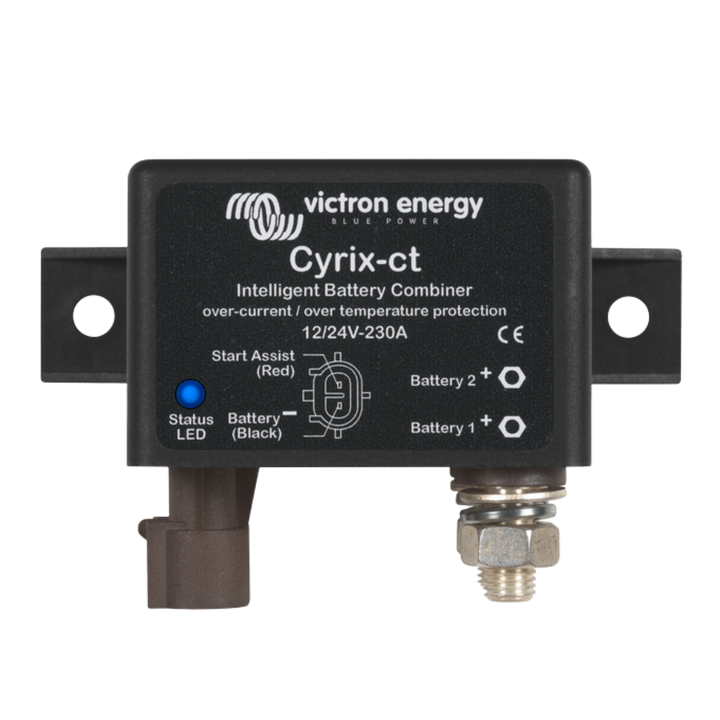 Cyrix-Li-CT 12/24V-230A intelligent Li-ion Battery Combiner
