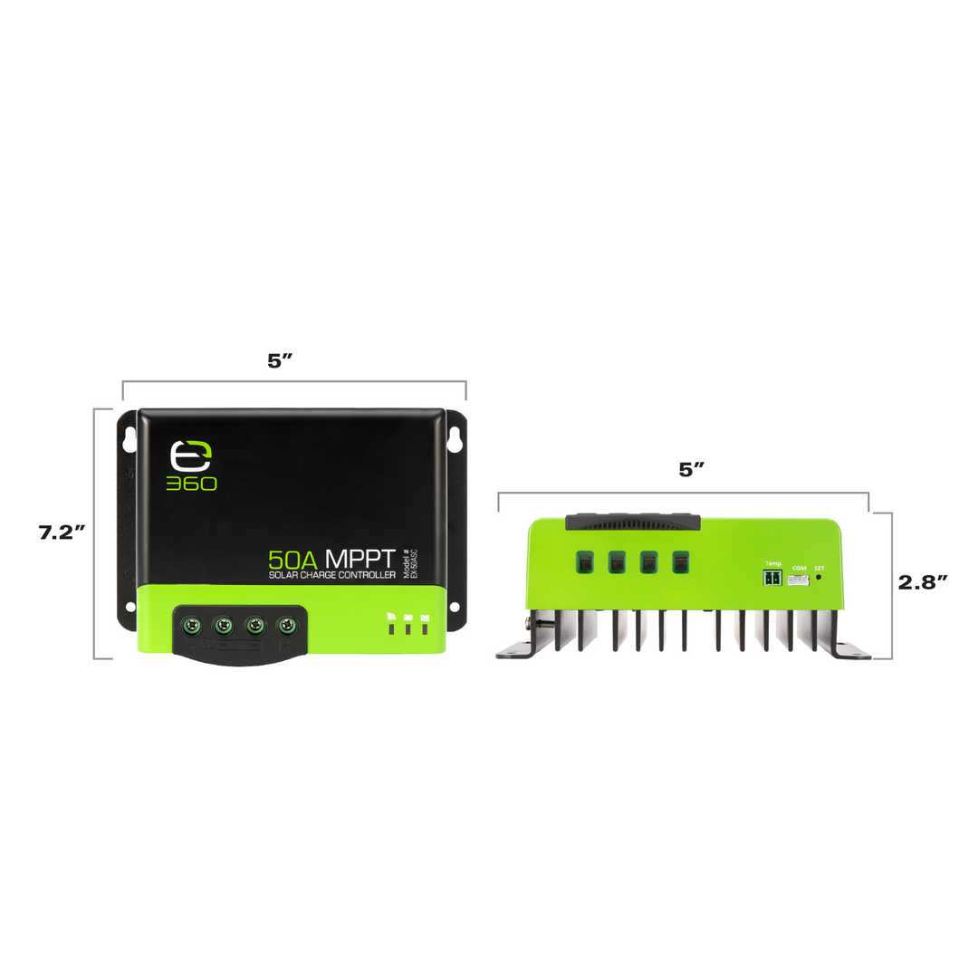 E360 MPPT Solar Charge Controller 50A with Bluetooth