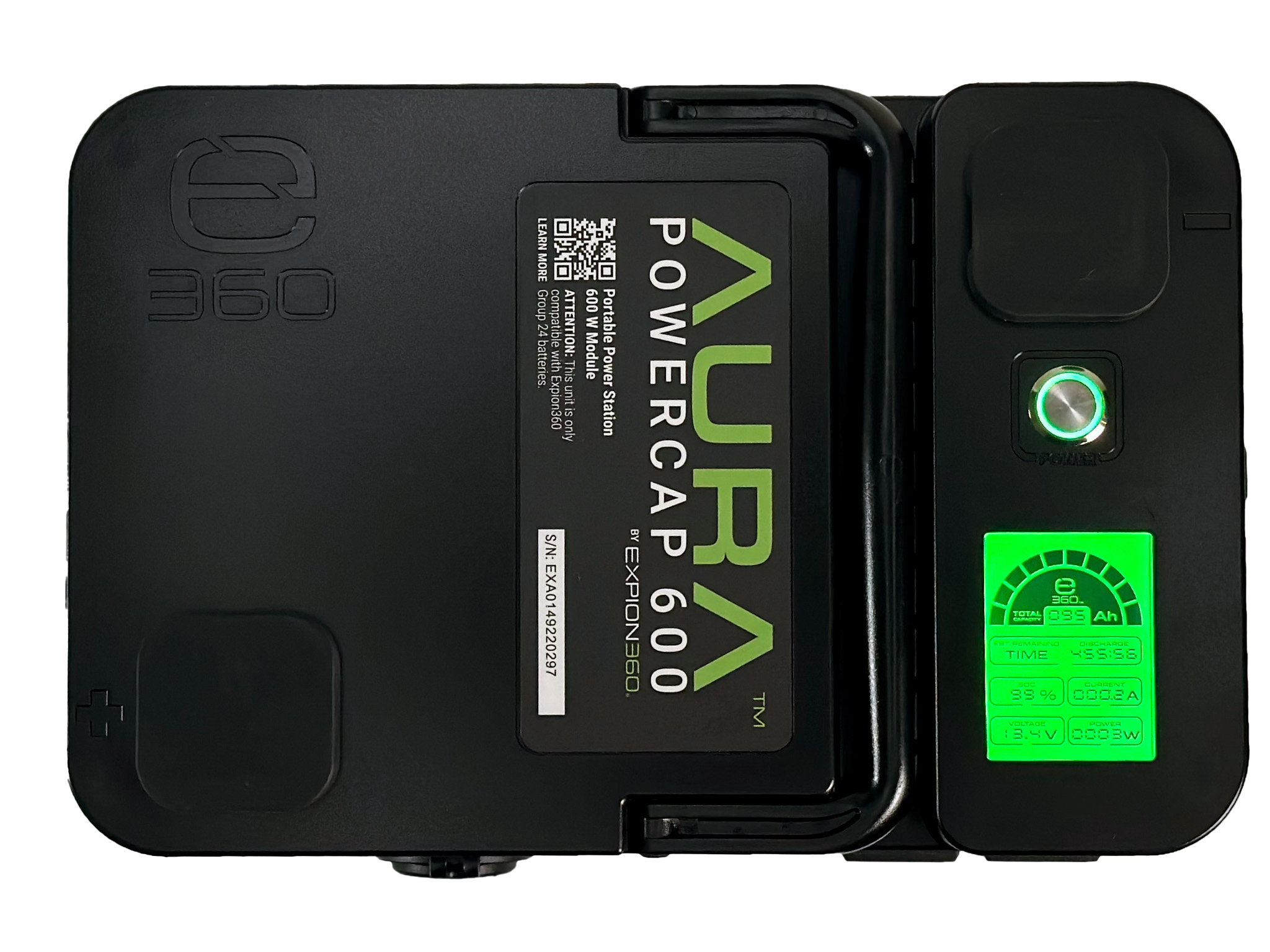 80Ah AURA Powercap 600W Inverter Bundle