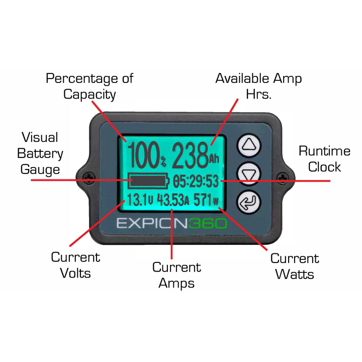 E360 12V Battery Monitor Kit