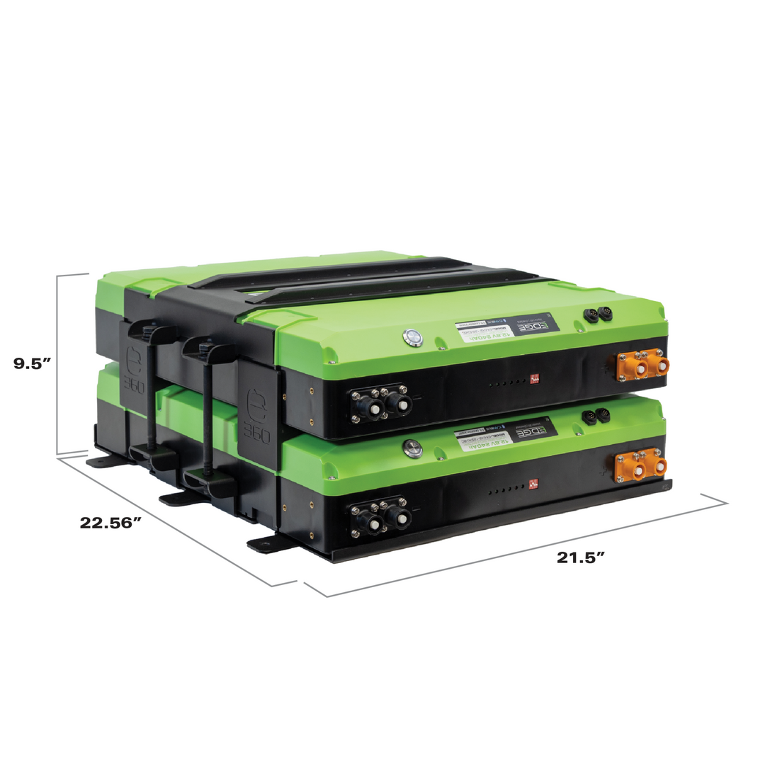 LiFePO4 Battery Mounting Kit for Edge EX2 (2-Battery) | Expion360 LiFePO4 Battery Mounting Kit for Edge EX2 (2-Battery) | Expion360