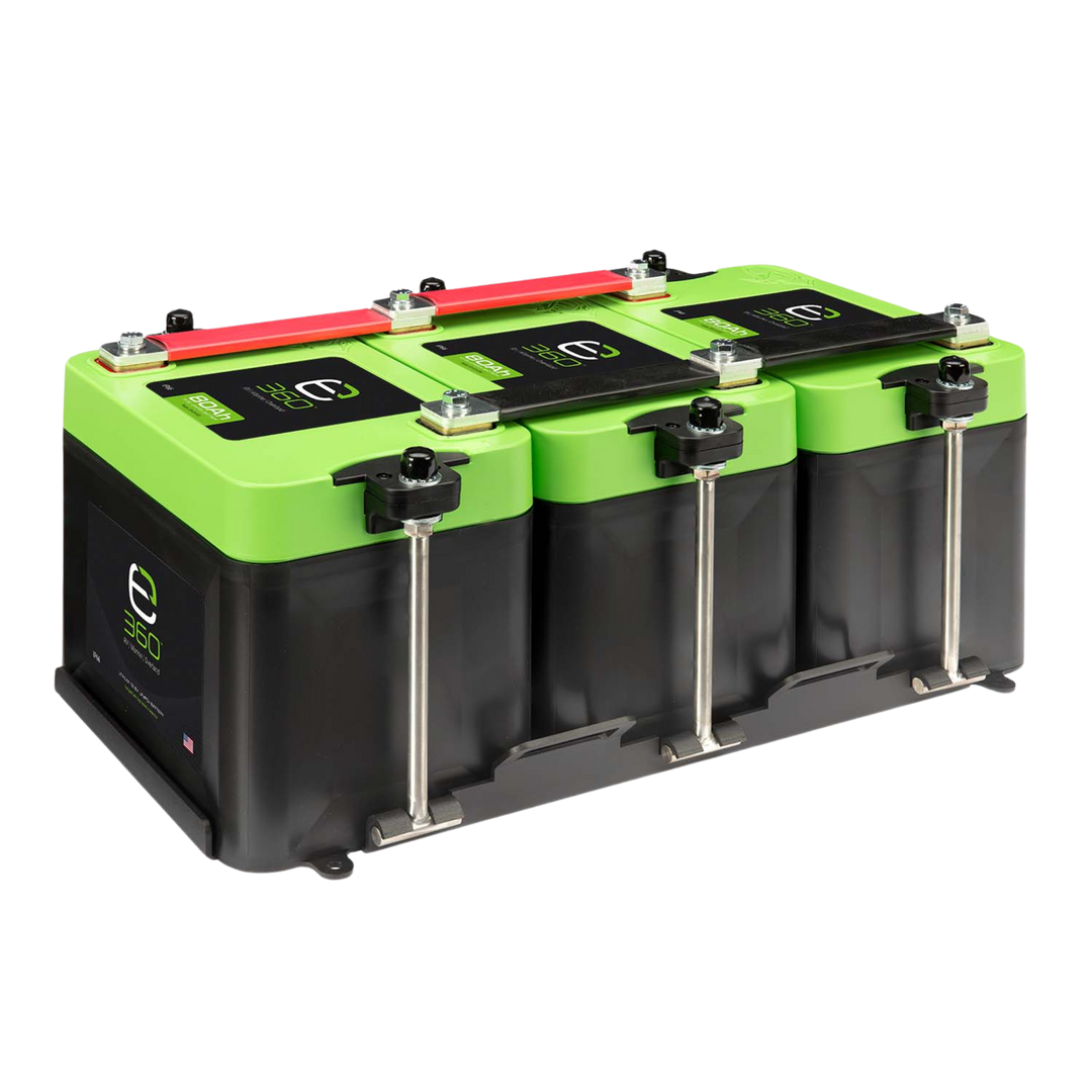 Triple Mounting Kit for Group 24 Batteries