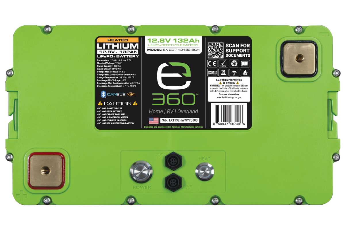Batterie lithium (LifePO4) 12V 68Ah