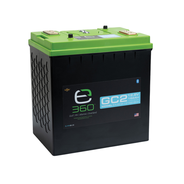 12V 162Ah LiFePO4 Lithium Battery – GC2, Bluetooth & Heated| Expion360