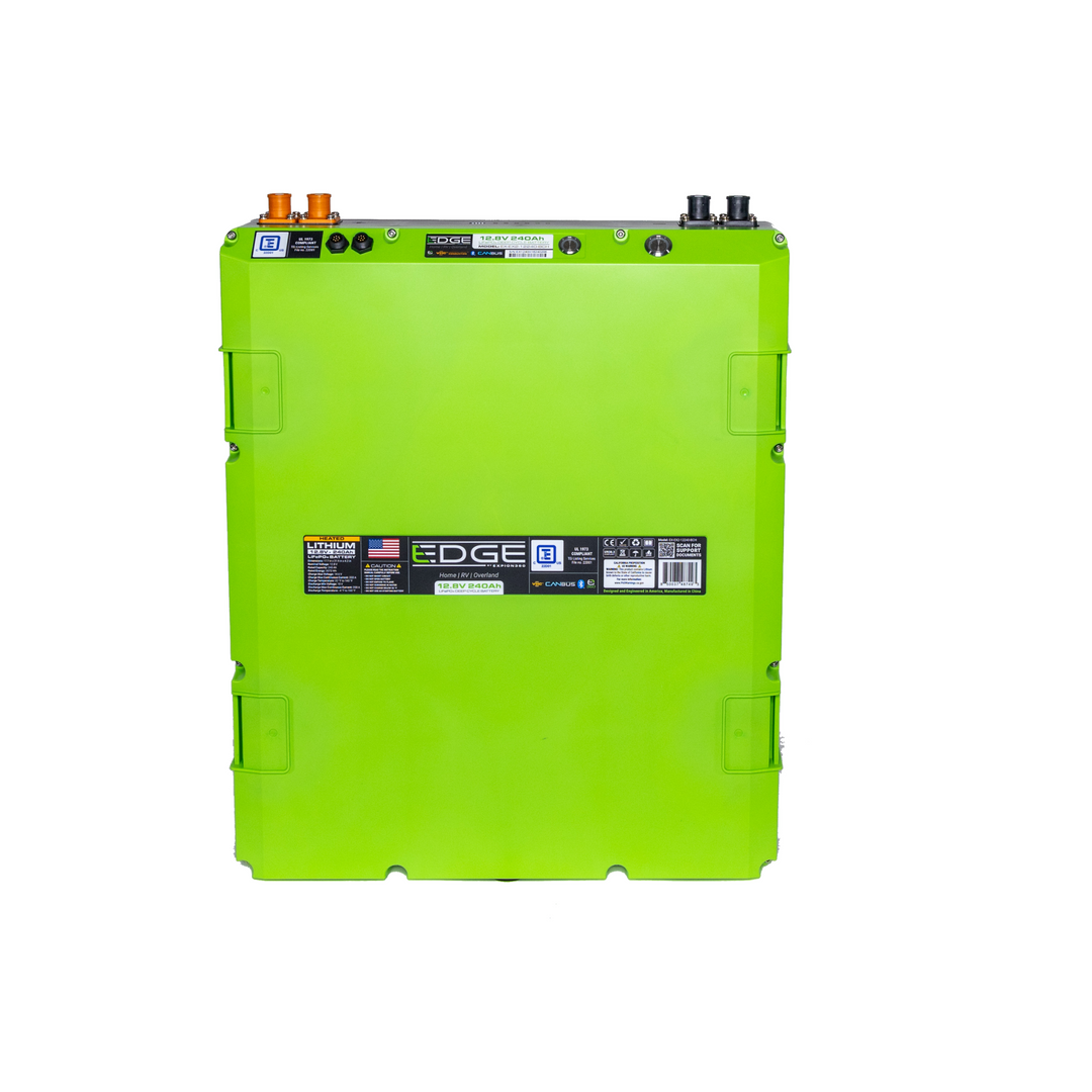 12V 240Ah LiFePO4 Lithium Battery – EX2 Edge, Bluetooth & Heated | Expion360