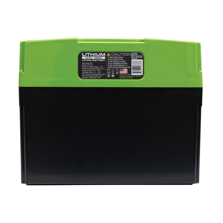12V 368Ah LiFePO4 Lithium Battery – EX1, Bluetooth | Expion360