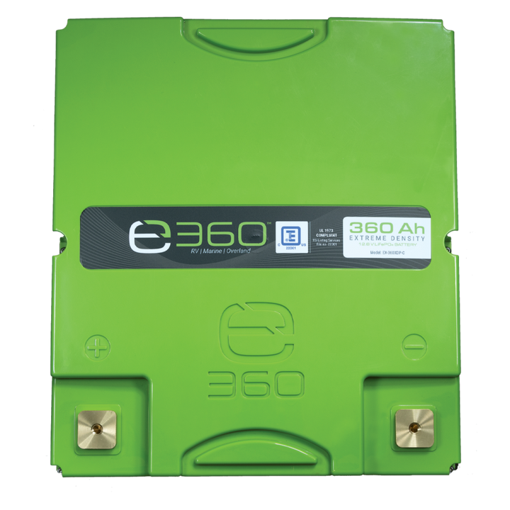 12V 368Ah LiFePO4 Lithium Battery – EX1, Bluetooth | Expion360