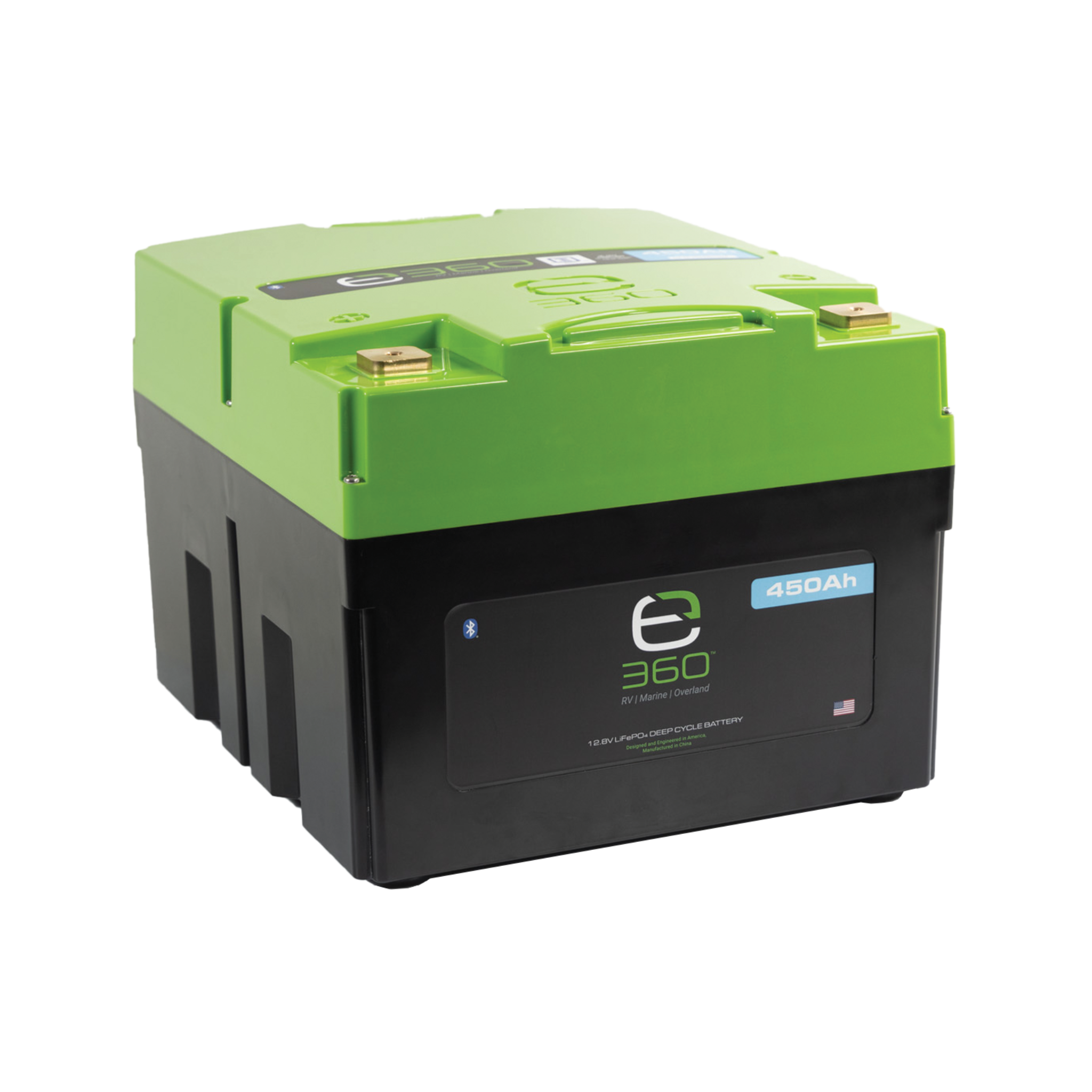 12V 450Ah LiFePO4 Lithium Battery – EX1, Bluetooth | Expion360