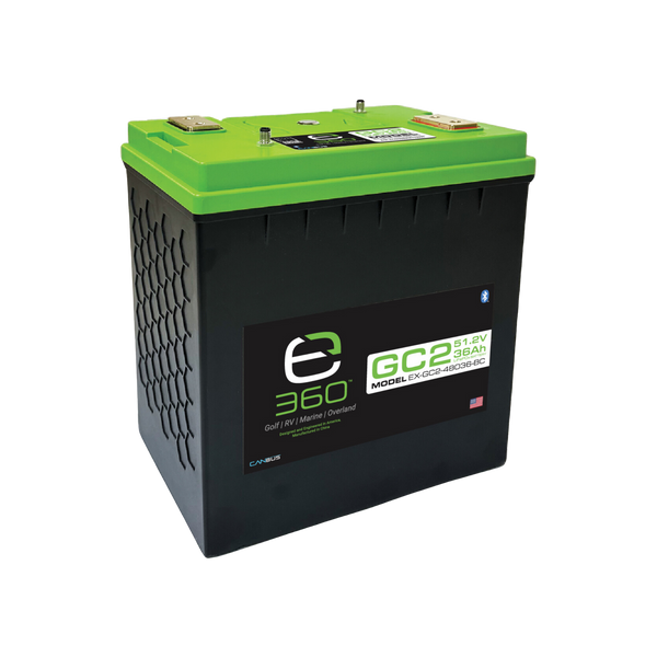 48V 36Ah GC2 LiFePO4 Lithium Battery - Bluetooth | Expion360