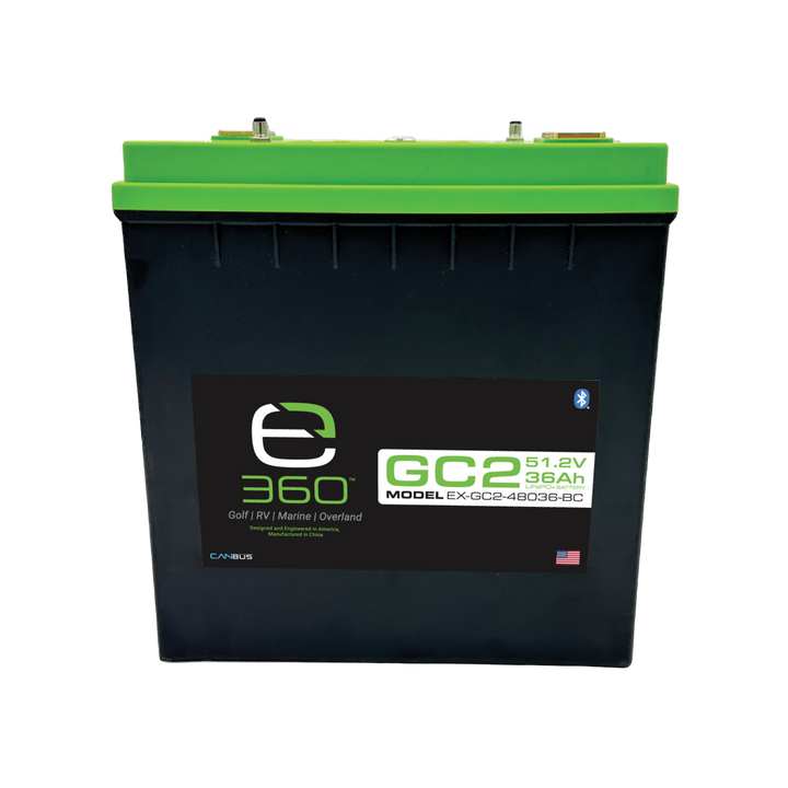 48V 36Ah LiFePO4 Lithium Battery – GC2, Bluetooth | Expion360