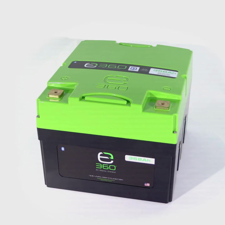 12V 368Ah LiFePO4 Lithium Battery – EX1, Bluetooth | Expion360