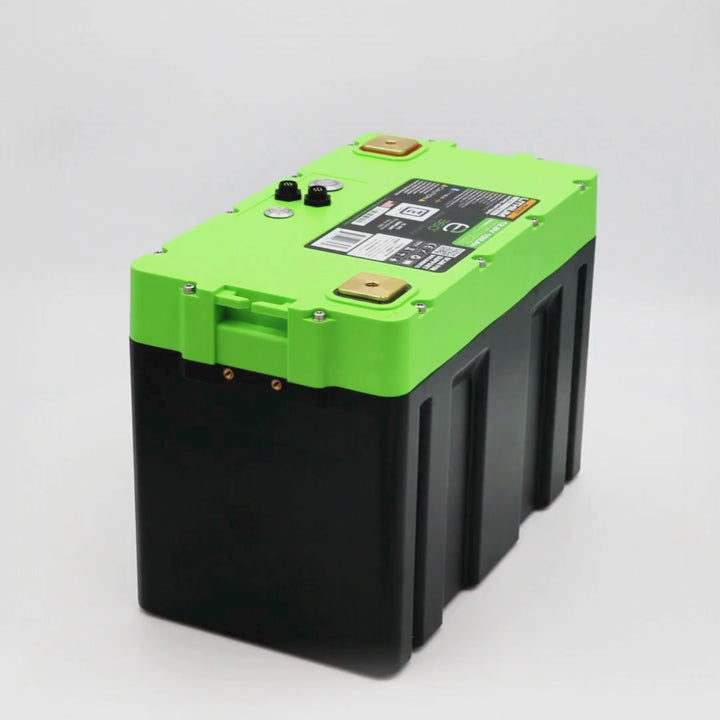 12V 100Ah LiFePO4 Lithium Battery – Group 27, Bluetooth & Heated | Expion360